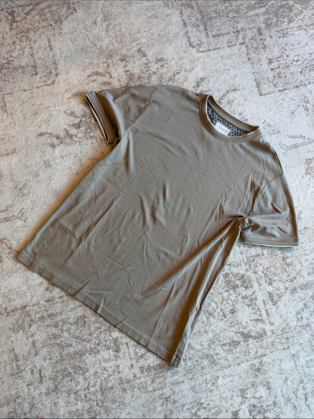 Men's Short Sleeve Crewneck T-Shirt - Taupe